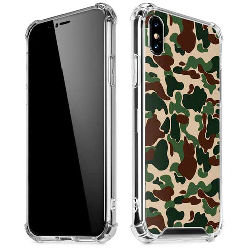 Street Camo iPhone XS Max Clear Case